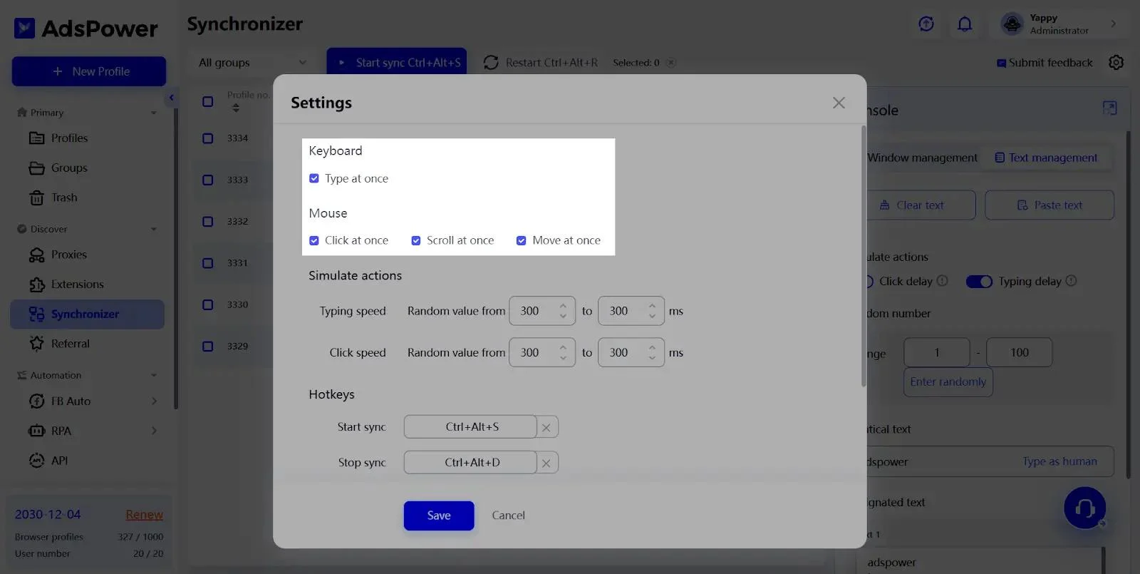 Настройка прокси в антидетект браузере и синхронизаторе AdsPower