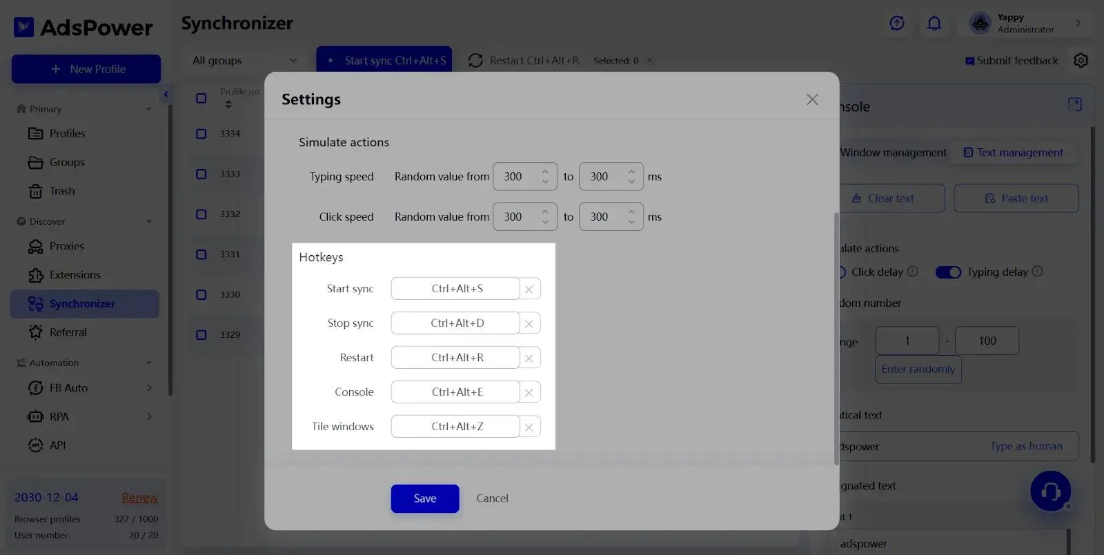 Настройка прокси в антидетект браузере и синхронизаторе AdsPower
