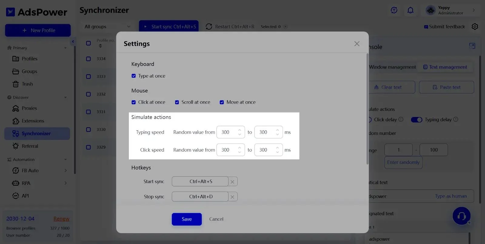 Настройка прокси в антидетект браузере и синхронизаторе AdsPower
