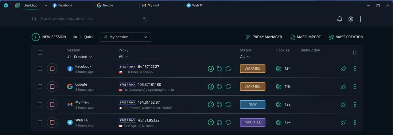 Linken Sphere - антидетект браузер который стоял у истоков