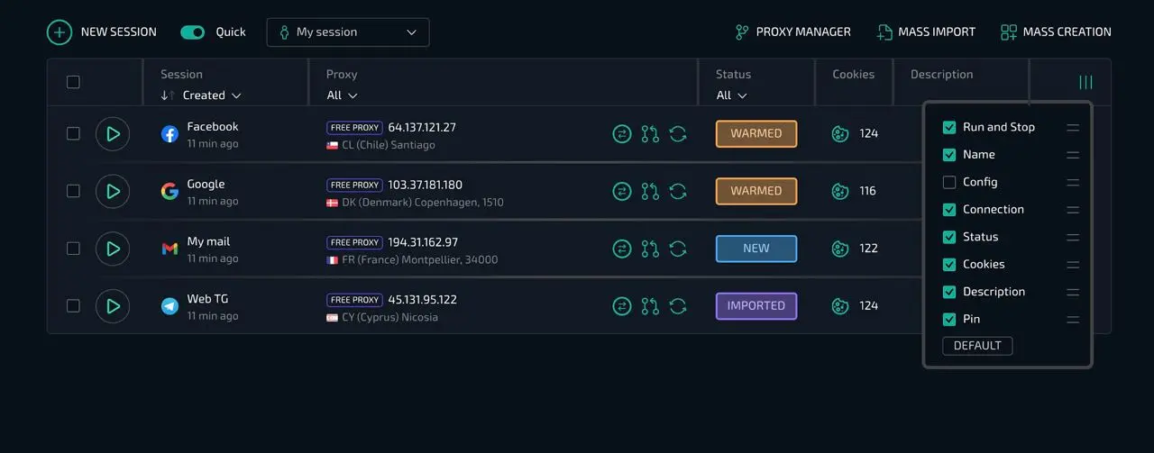 Linken Sphere - антидетект браузер который стоял у истоков
