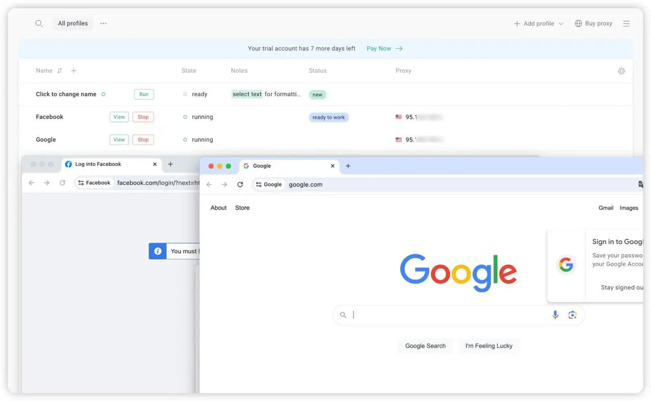 GeeLark - мобильный антидетект браузер для мультиаккаунта