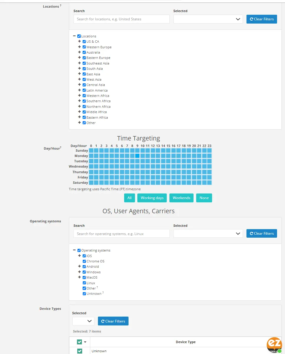 Что из себя представляет рекламная сеть EZmob. Как с ней работать?