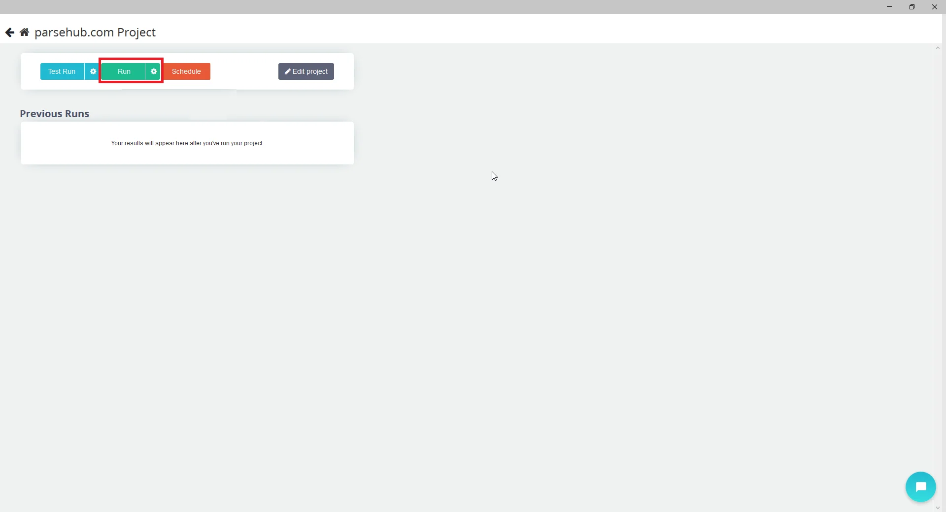 Настройка прокси в программе Parse-hub