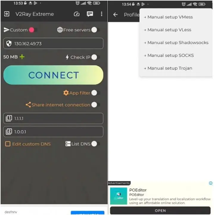 Инструкция по настройке прокси в V2RayEx. Прокси для V2RayEx