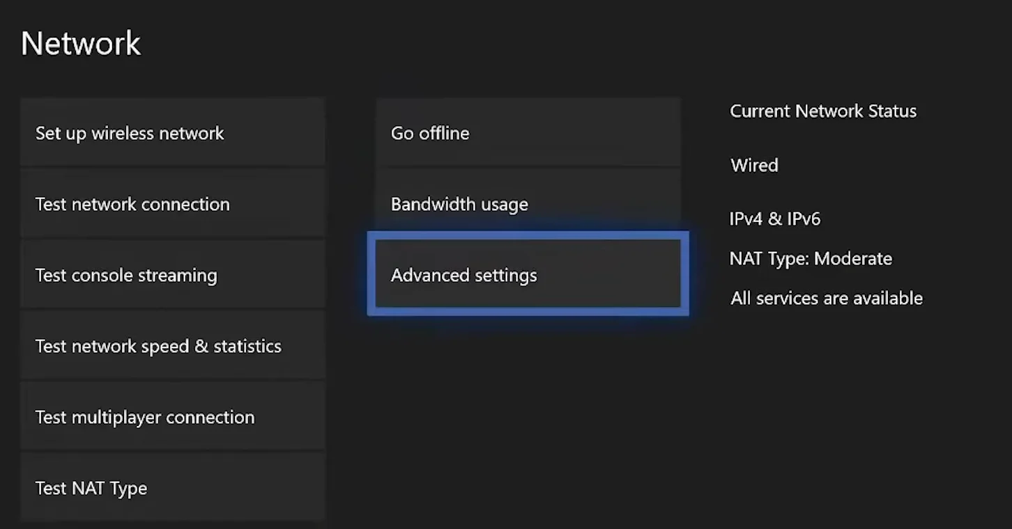 Настройка прокси на игровой консоли Xbox