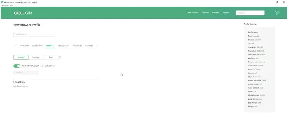 Как настроить прокси в GoLogin? Инструкция по настройке прокси в GoLogin антидетект браузер