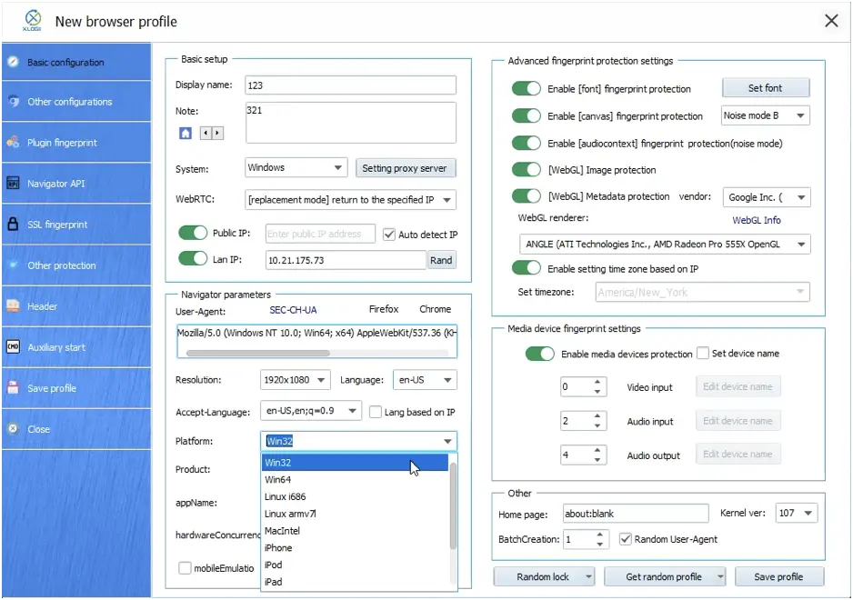 Прокси для XLogin. Настройка прокси в антидетект браузере XLogin