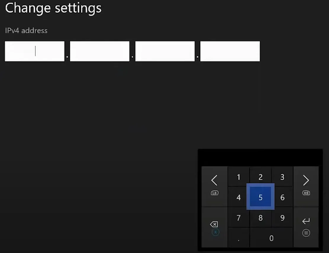 Настройка прокси на игровой консоли Xbox