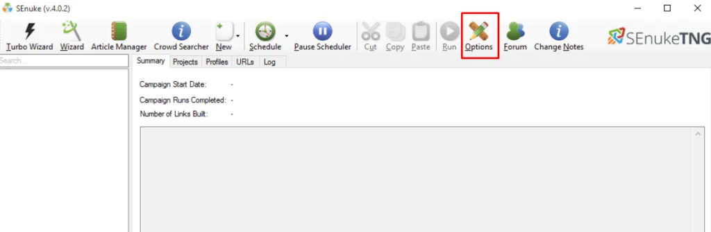 Настройка прокси в программе SEnuke