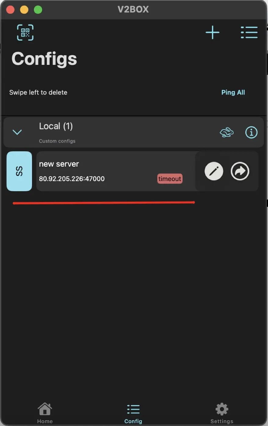 Инструкция по настройке прокси в программе V2Ray / V2Box (Mac, iPhone, iPad)