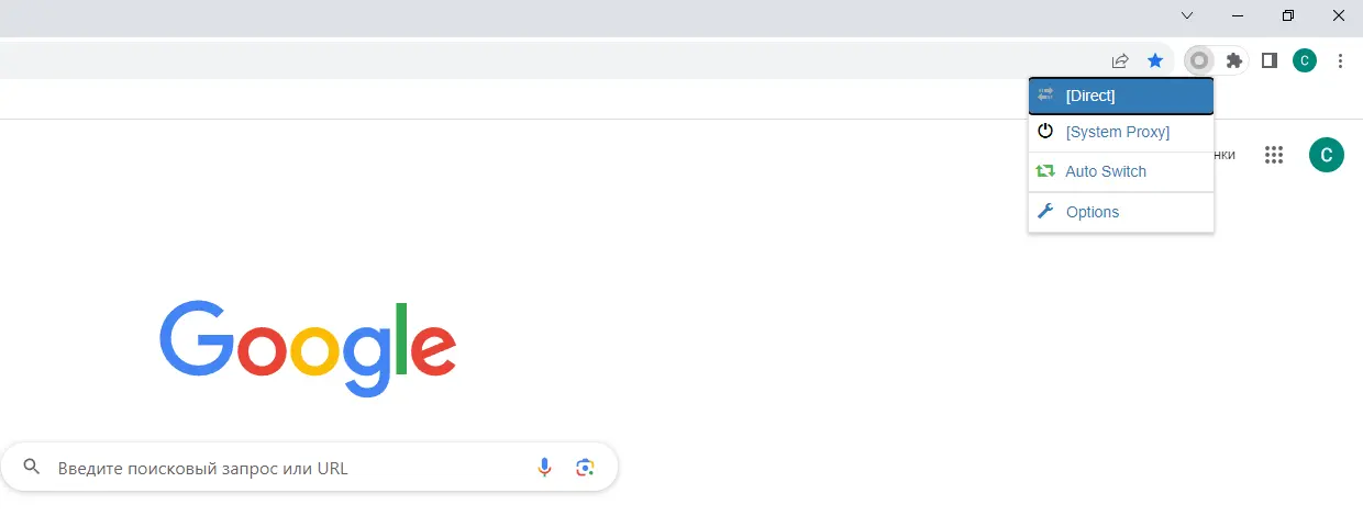 Настройка прокси в расширении Proxy Switchy Omega. Прокси для Proxy Switchy Omega