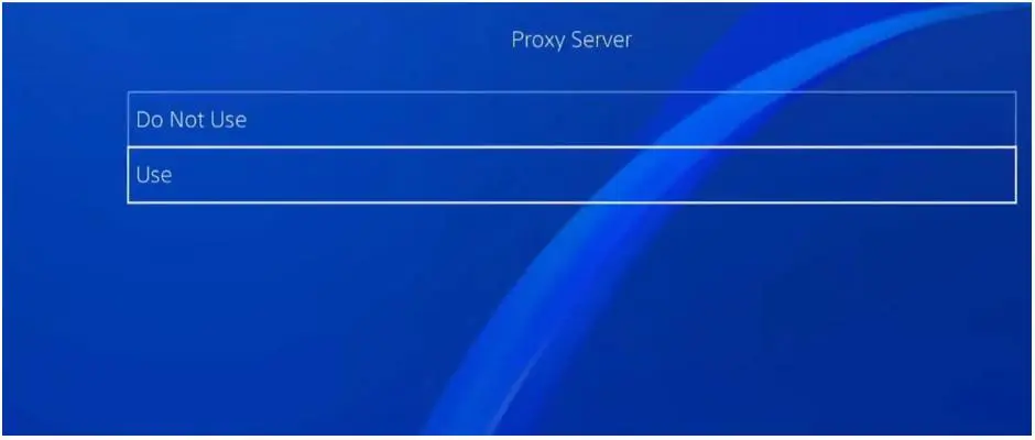 Настройка прокси на игровой консоли Playstation