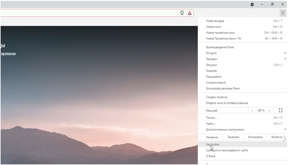Инструкция по настройке прокси в браузере Brave