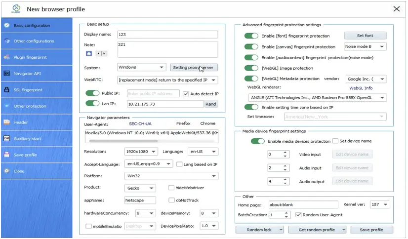 Прокси для XLogin. Настройка прокси в антидетект браузере XLogin