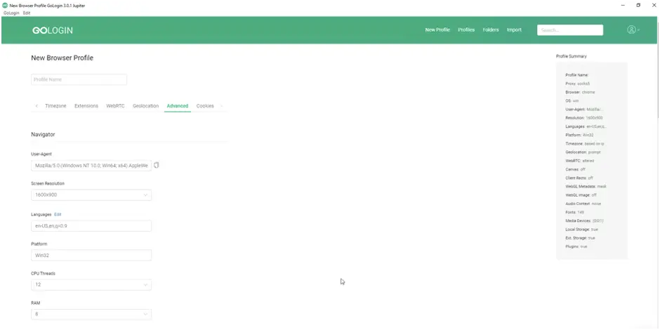 Как настроить прокси в GoLogin? Инструкция по настройке прокси в GoLogin антидетект браузер