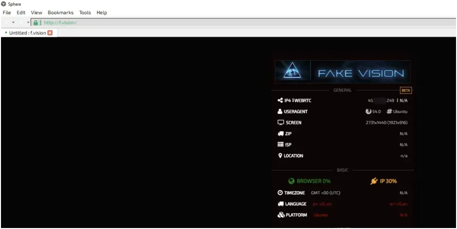 Настройка прокси в антидетект браузере Sphere
